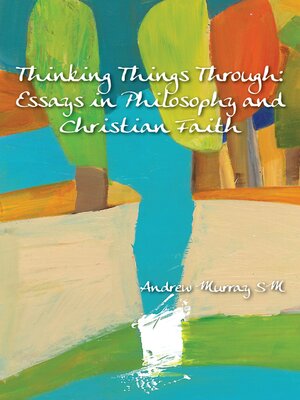 cover image of Thinking Things Through